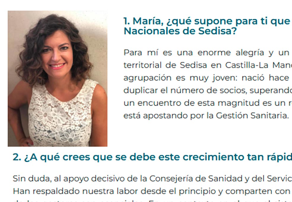 Entrevista a María Hoyos