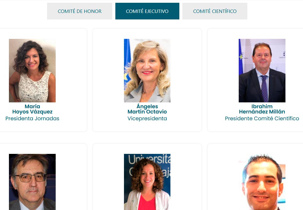 Comités XIV Jornadas Nacionales de SEDISA.